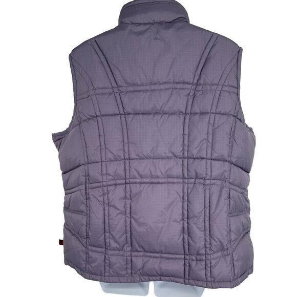 Woolrich Amethyst Full Zip Vintage Puffer Vest Size XL - Picture 2 of 12